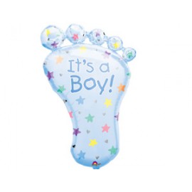 ФИГУРА/P35 Стопа мальчика голубая